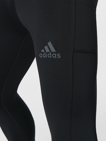 Coupe slim Pantalon de sport ADIDAS SPORTSWEAR en noir