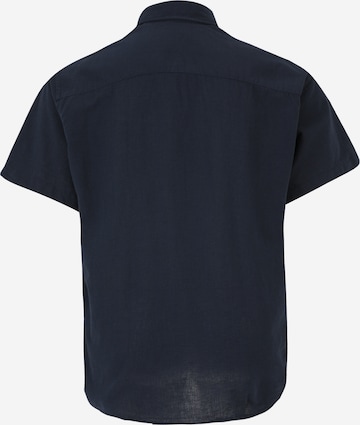 Jack & Jones Plus Regular Fit Hemd 'SUMMER' in Blau