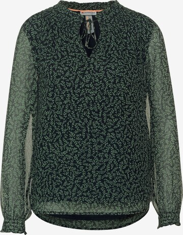 STREET ONE Blouse in Groen: voorkant