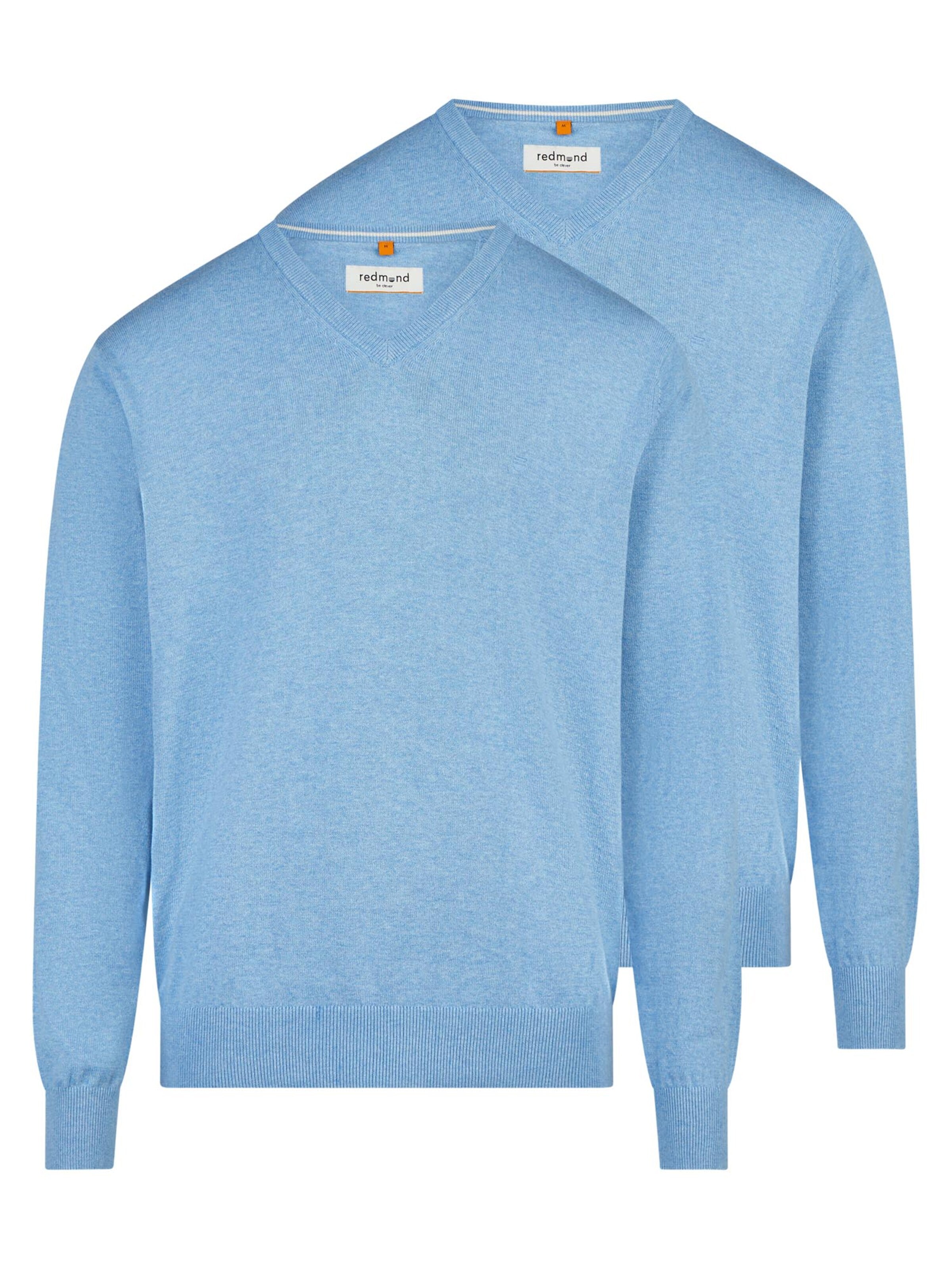 redmond Sweater 'Basic' in Blue: front