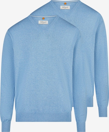 redmond Sweater 'Basic' in Blue: front