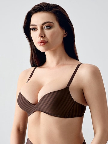 C&City Push-up BH in Braun