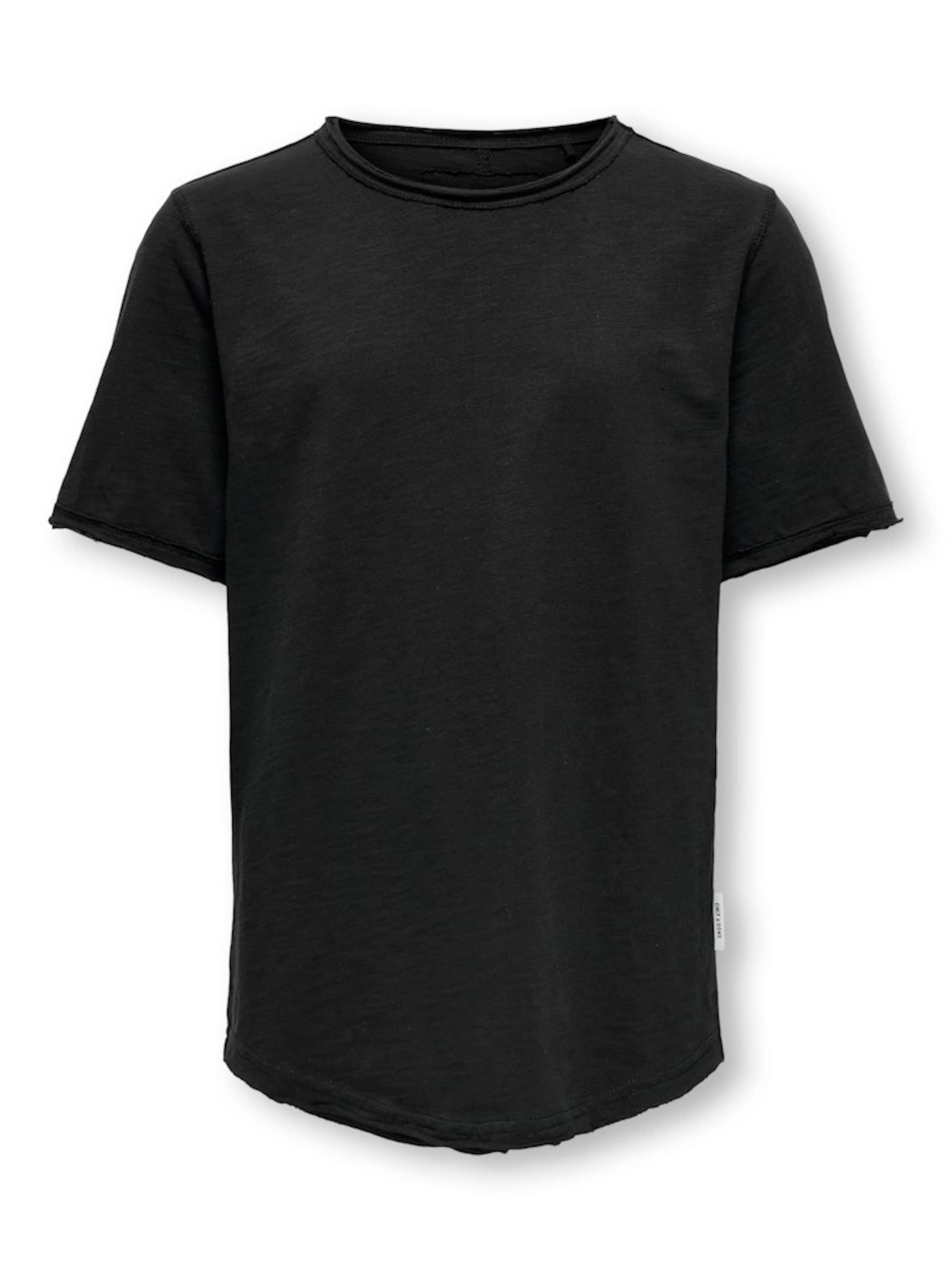 Only & Sons Junior Tričko 'OSJBenne' - Čierna: predná strana