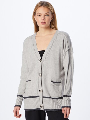 River Island Knit Cardigan in Grey: front