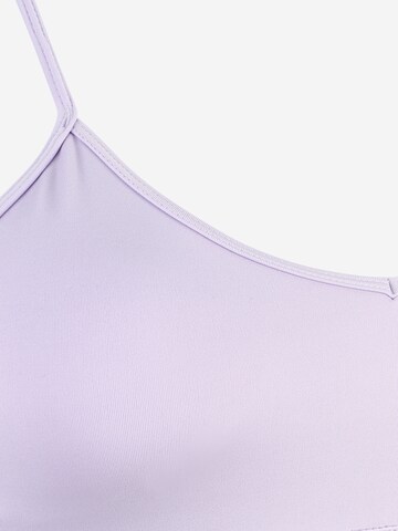 Reebok - Soutien Bustier Soutien de desporto em roxo