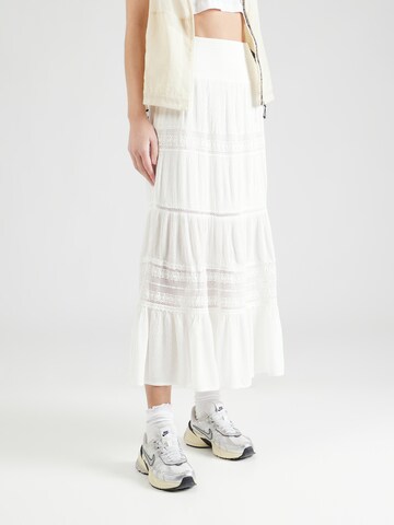 Superdry Skirt 'Ibiza' in White: front