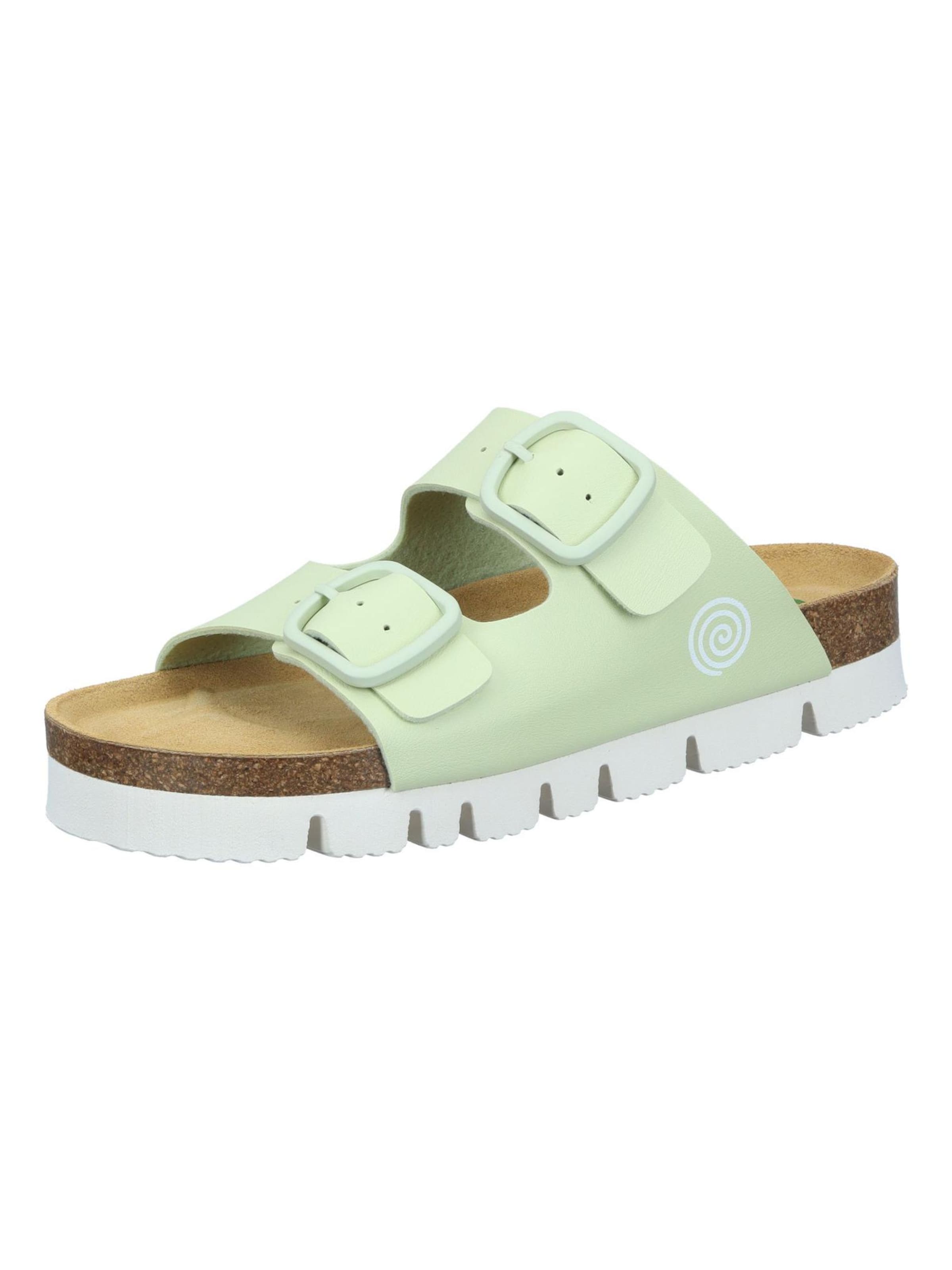 DR. BRINKMANN Pantolette 'Pantoletten BONILLO'‌‌‌‌ in Grün: Vorderseite