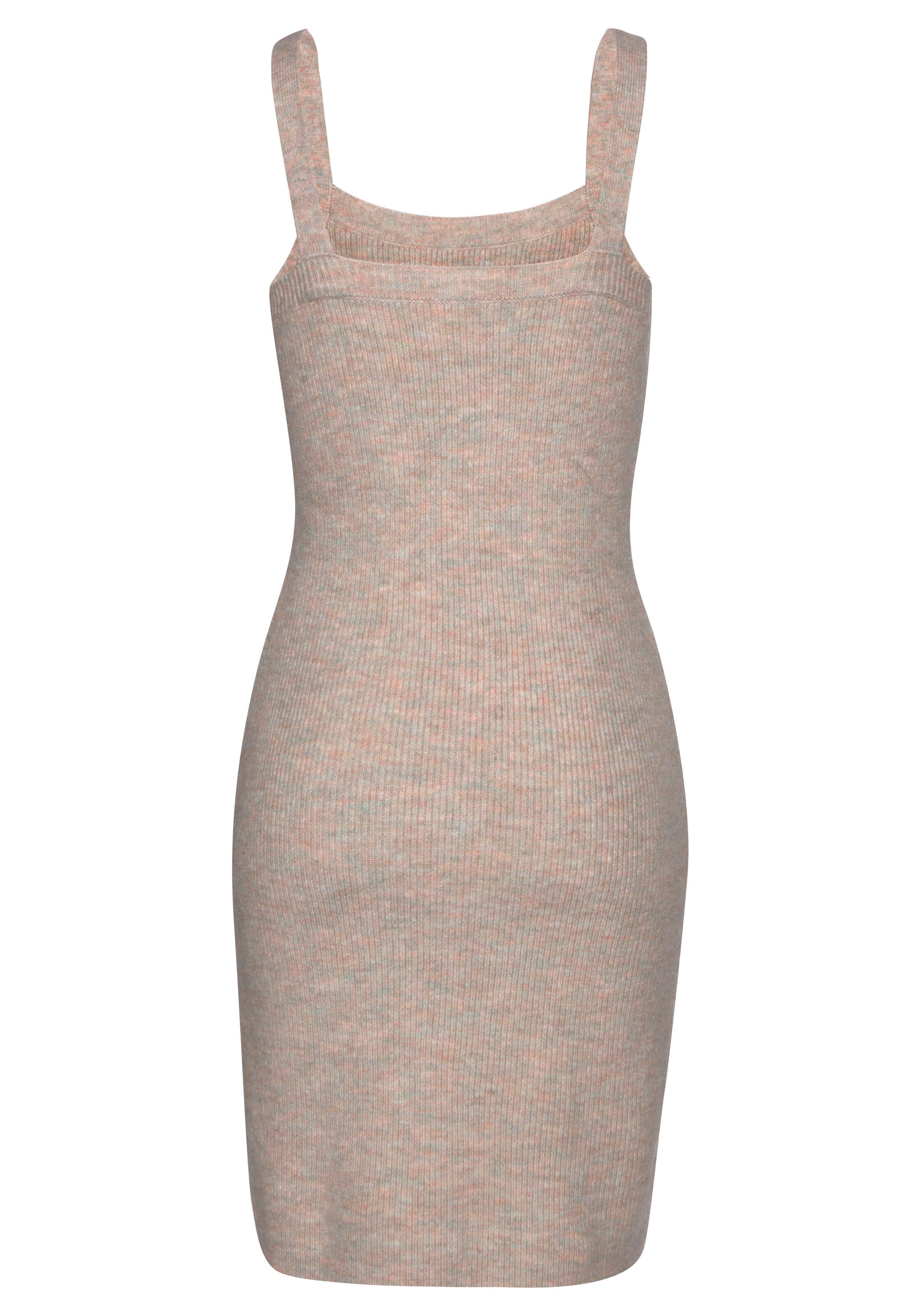 LASCANA Πλεκτό φόρεμα σε μπεζ