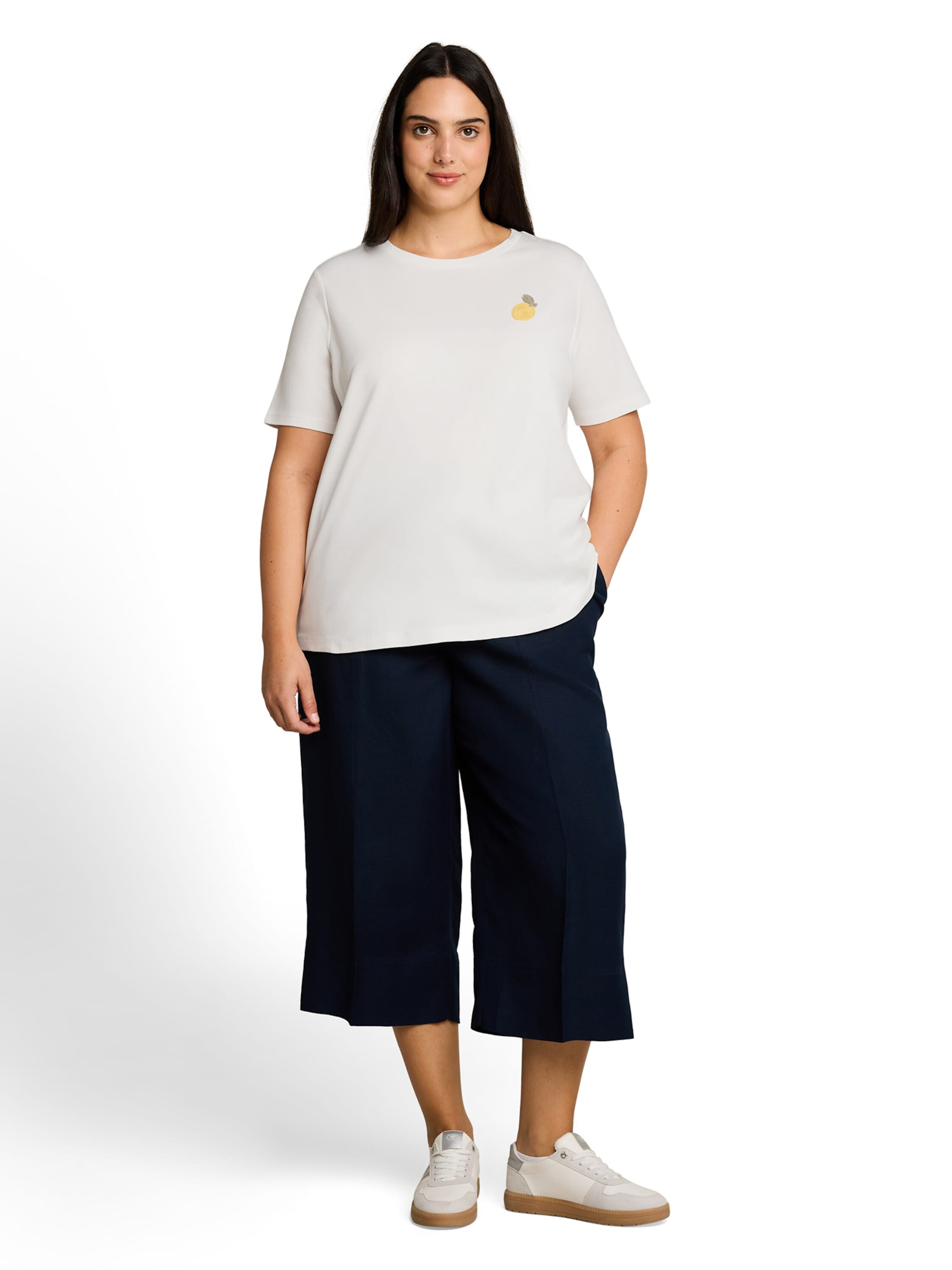 Tom Tailor Women + Shirt in White