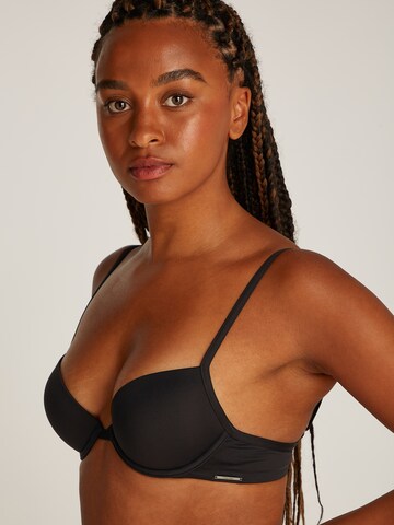 Push-up Top per bikini di Calvin Klein Swimwear in nero
