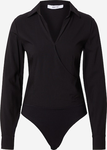 ABOUT YOU Bluza 'Ilse' | črna barva: sprednja stran