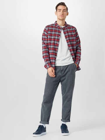 Urban Classics Klasický střih Košile – červená
