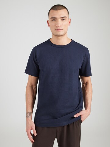 SELECTED - Camiseta 'SLHLEANDER' en azul: frente