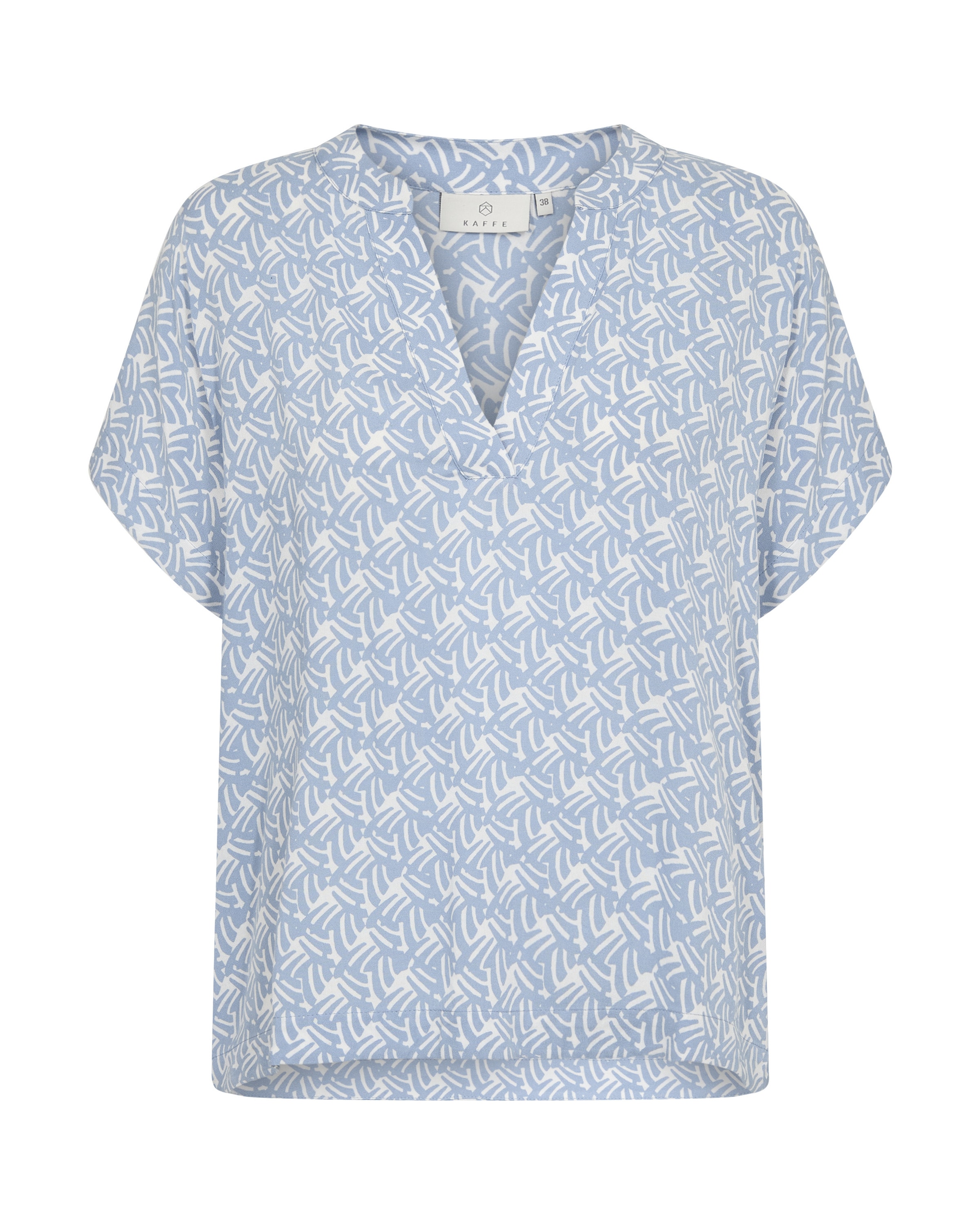 Kaffe Bluzka 'Ano' w kolorze niebieski: przód