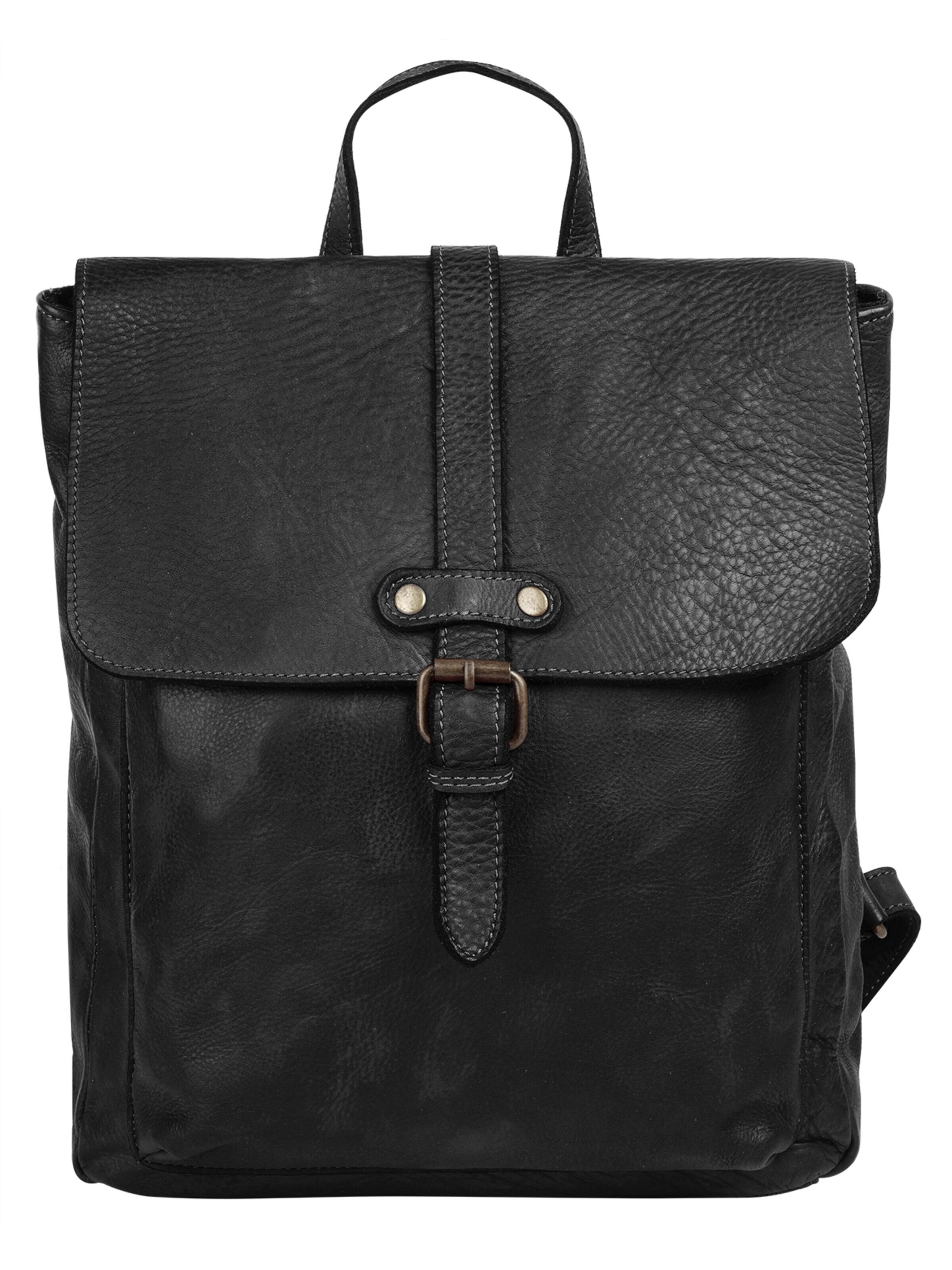 Samantha Look Backpack in Black: front