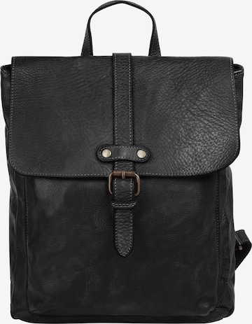 Samantha Look Backpack in Black: front