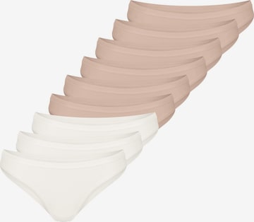 SLOGGI Slip 'GO Daily Cotton' in Brown: front