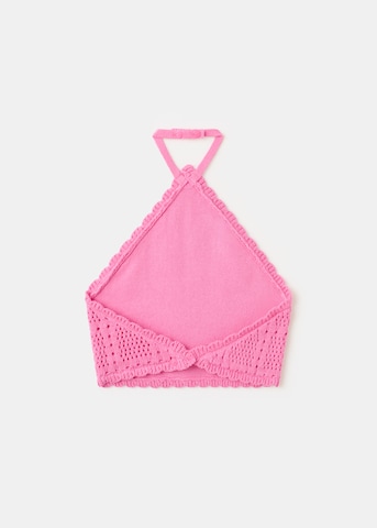 MANGO KIDS Top 'AYLIN' | roza barva