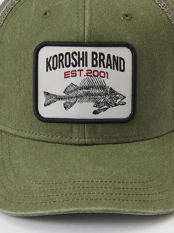 KOROSHI - Gorra en verde