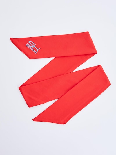 SPORTKIND Bandeau de transpiration en One Size en rouge, Vue avec produit