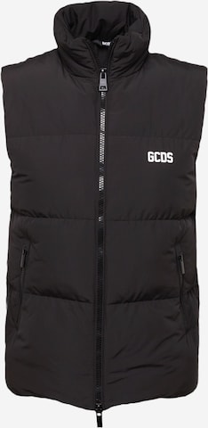 GCDS Vest in Black: front