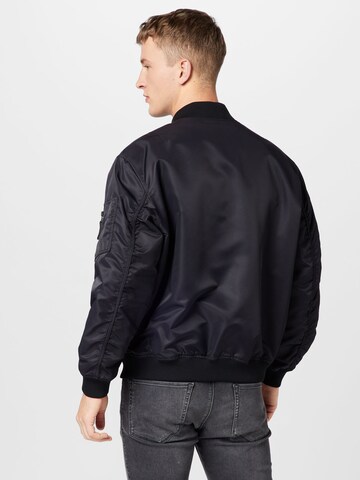 HUGO Red Between-season jacket 'Byler' in Black