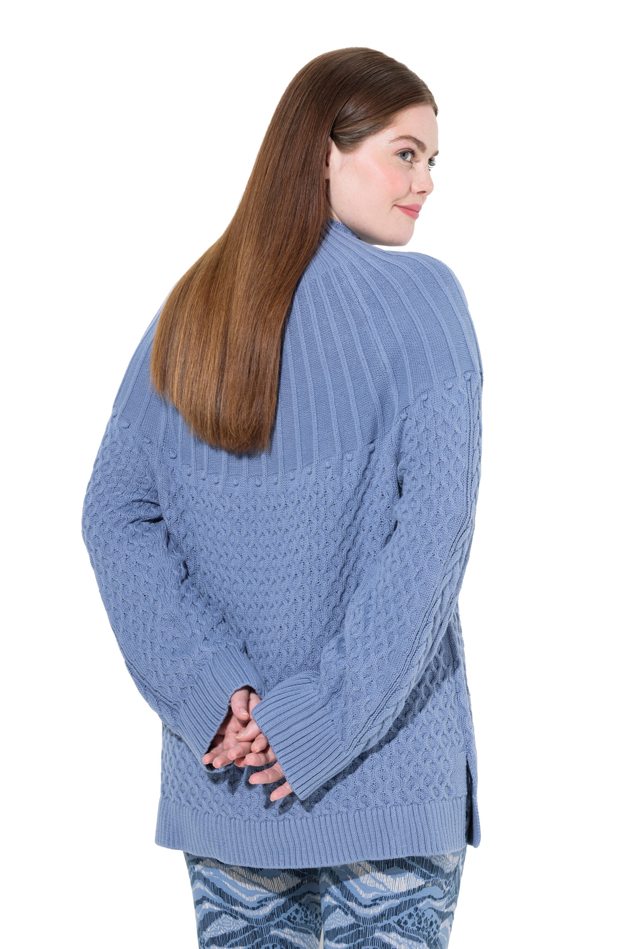 Ulla Popken Sweater in Blue