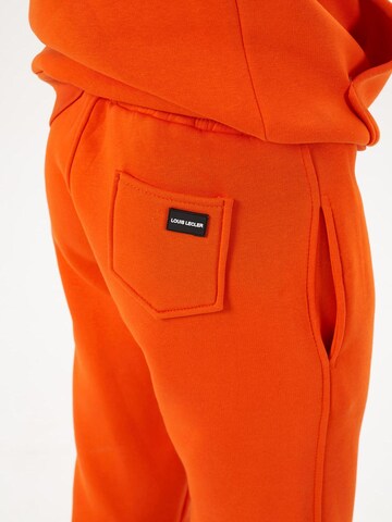 LOUIS LECLER Slim fit Trousers 'Dean' in Red