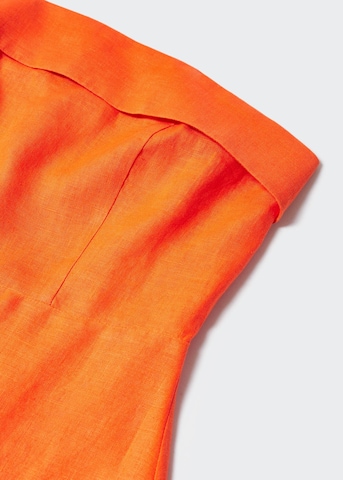 MANGO Jurk 'Javi' in Oranje