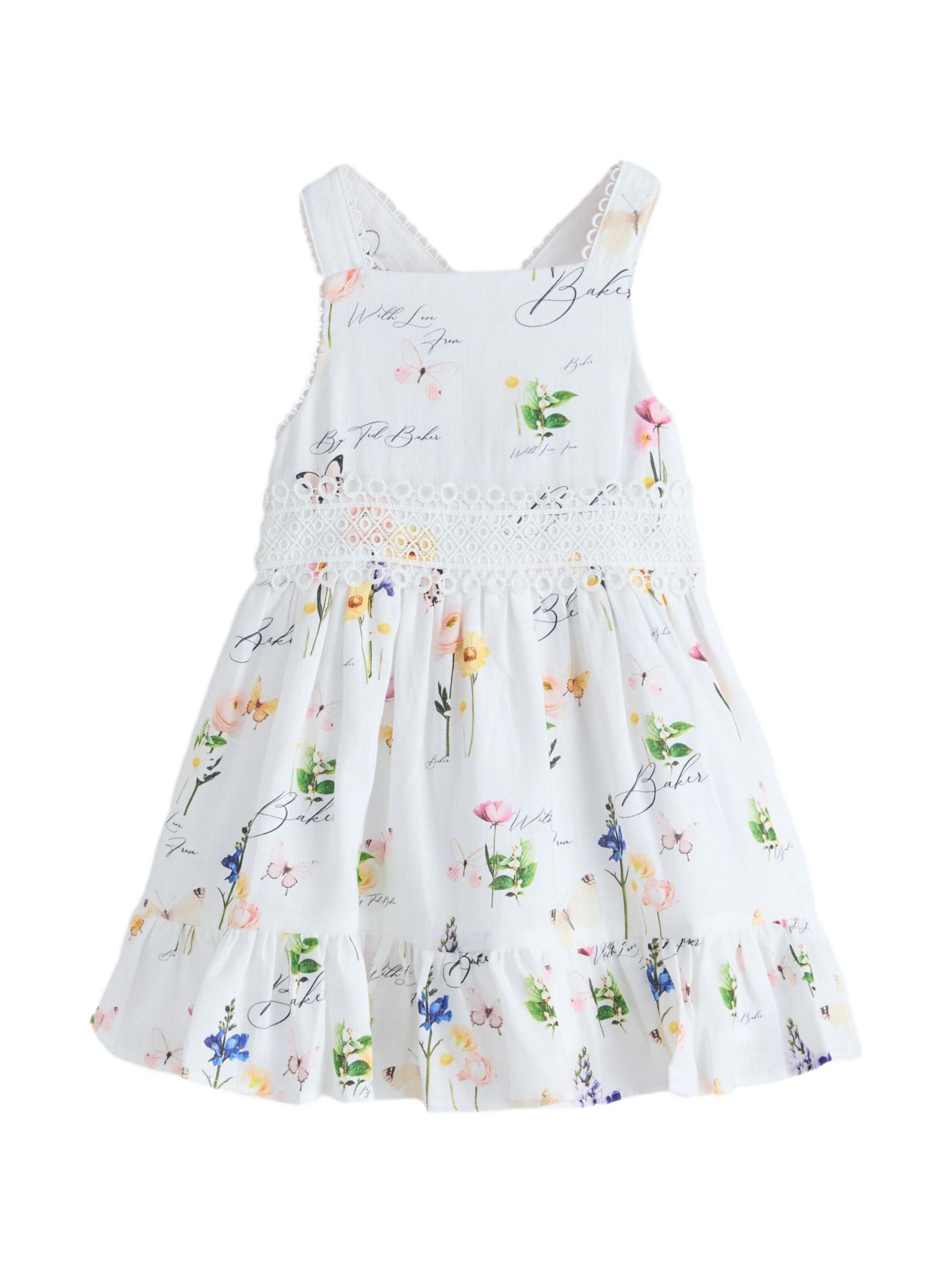 Abito di Baker by Ted Baker in bianco: frontale