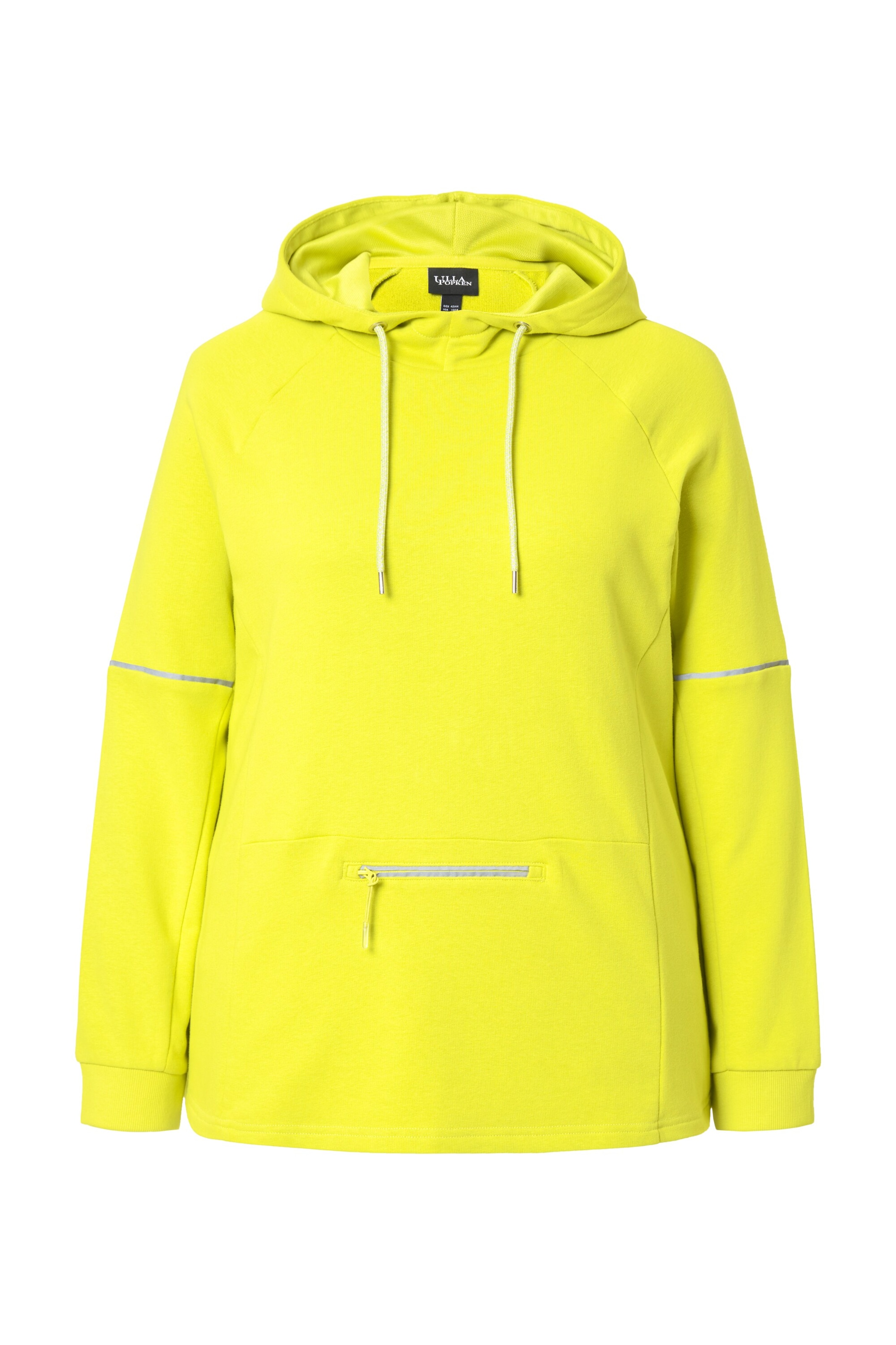 Ulla Popken Sweatshirt in Geel: voorkant