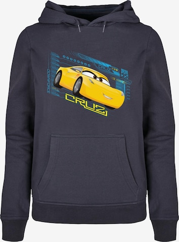 Sweat-shirt 'Cars - Cruz Ramirez' ABSOLUTE CULT en bleu : devant