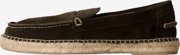 Chaussure basse Tamaris en vert : devant