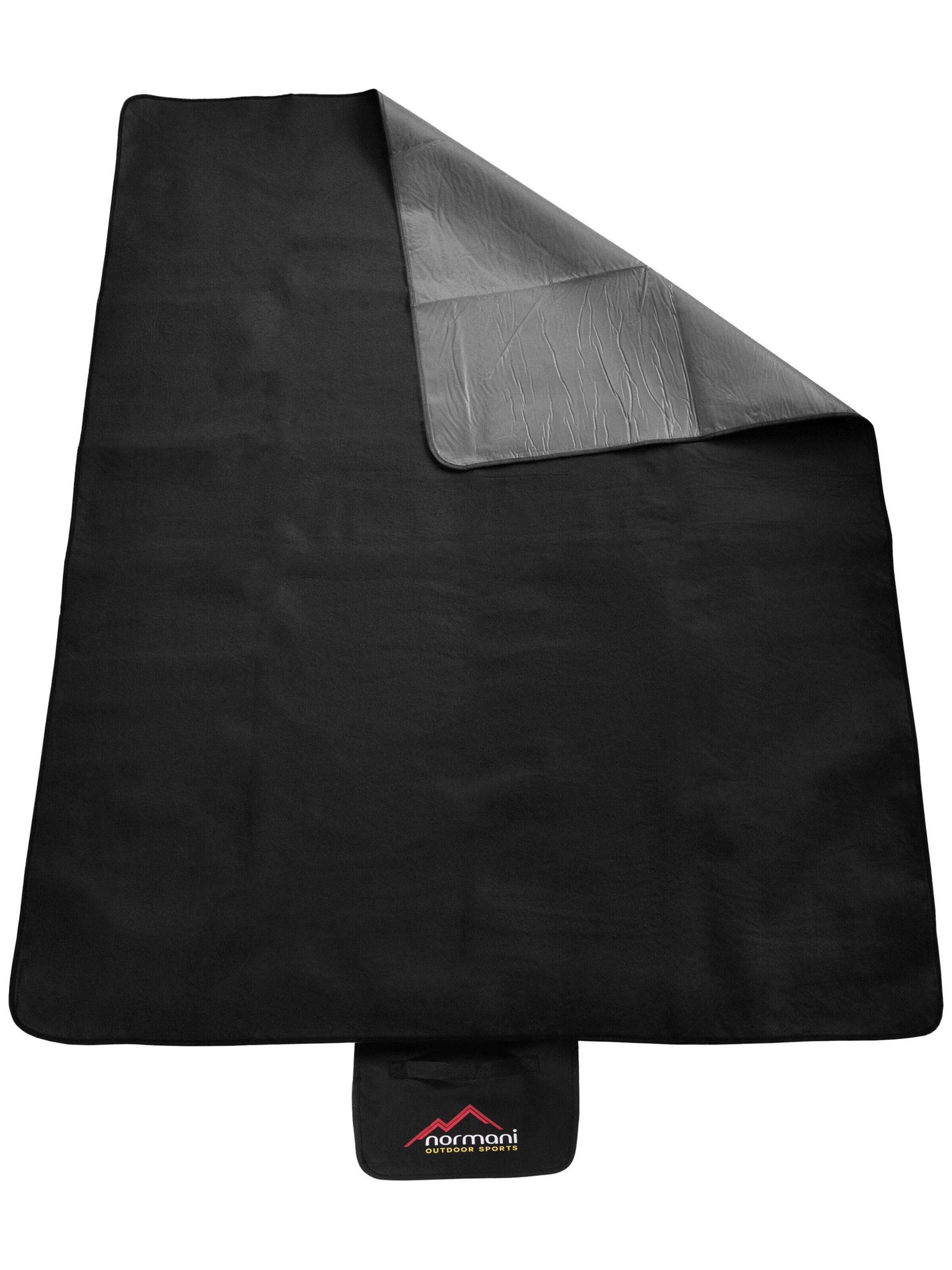 normani Deken in Zwart: voorkant