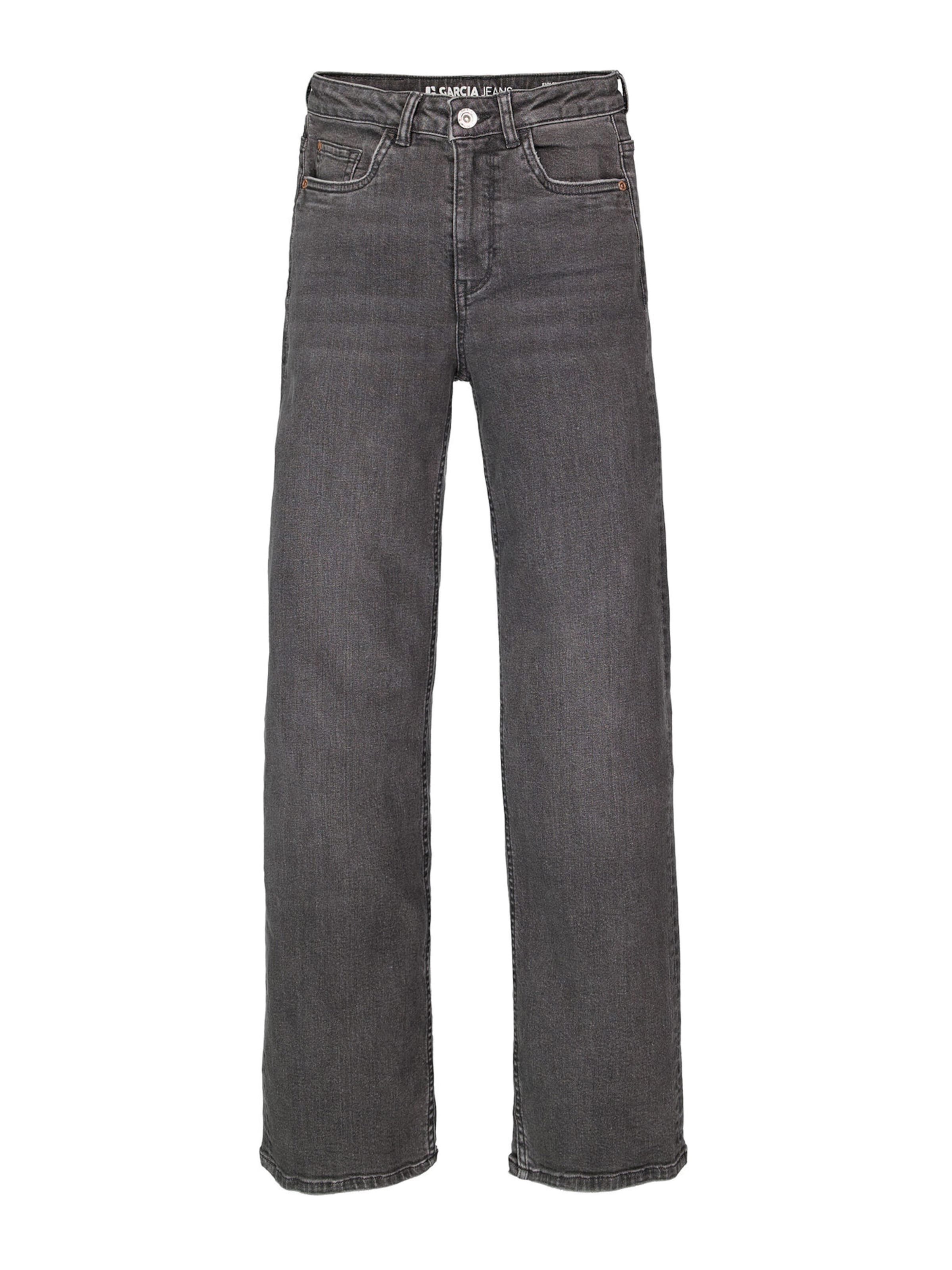 GARCIA Широка кройка Дънки '577' в черно: отпред