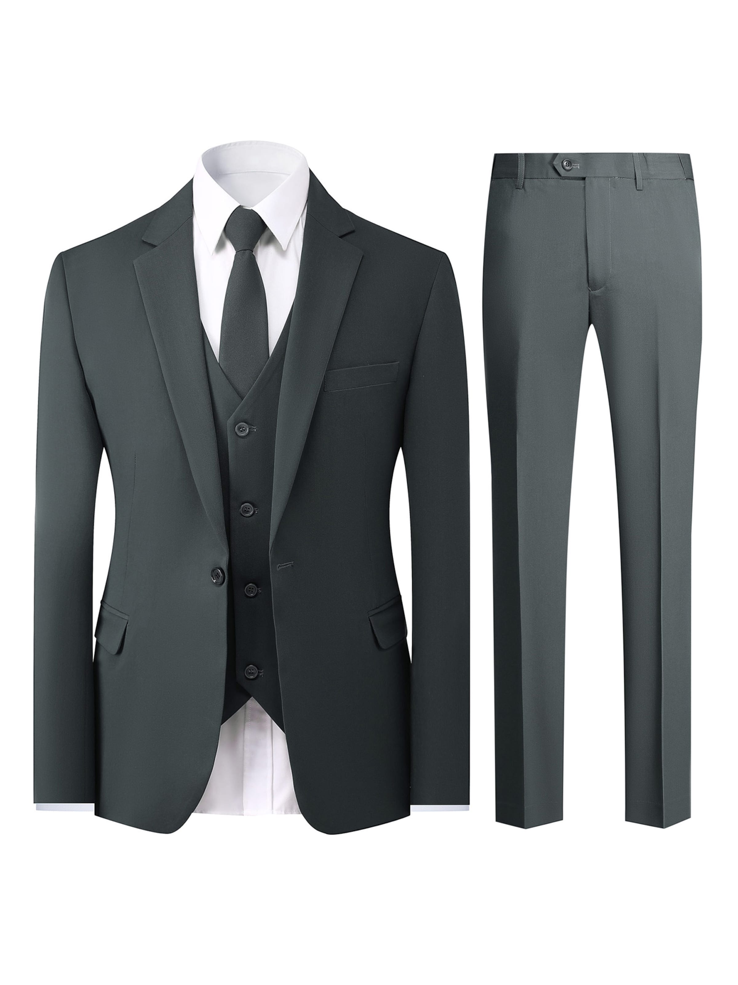 Youthup Suit in Grey: front