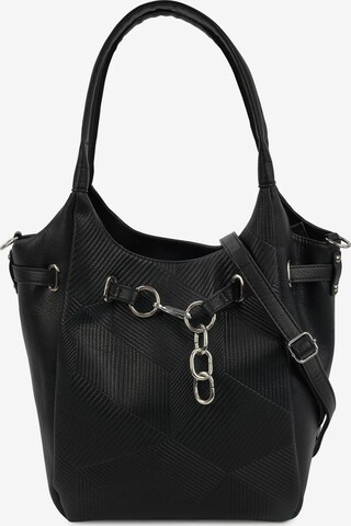 HARPA Shoulder Bag 'Regina' in Black: front