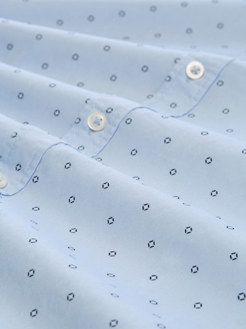 TOM TAILOR - Ajuste estrecho Camisa en azul