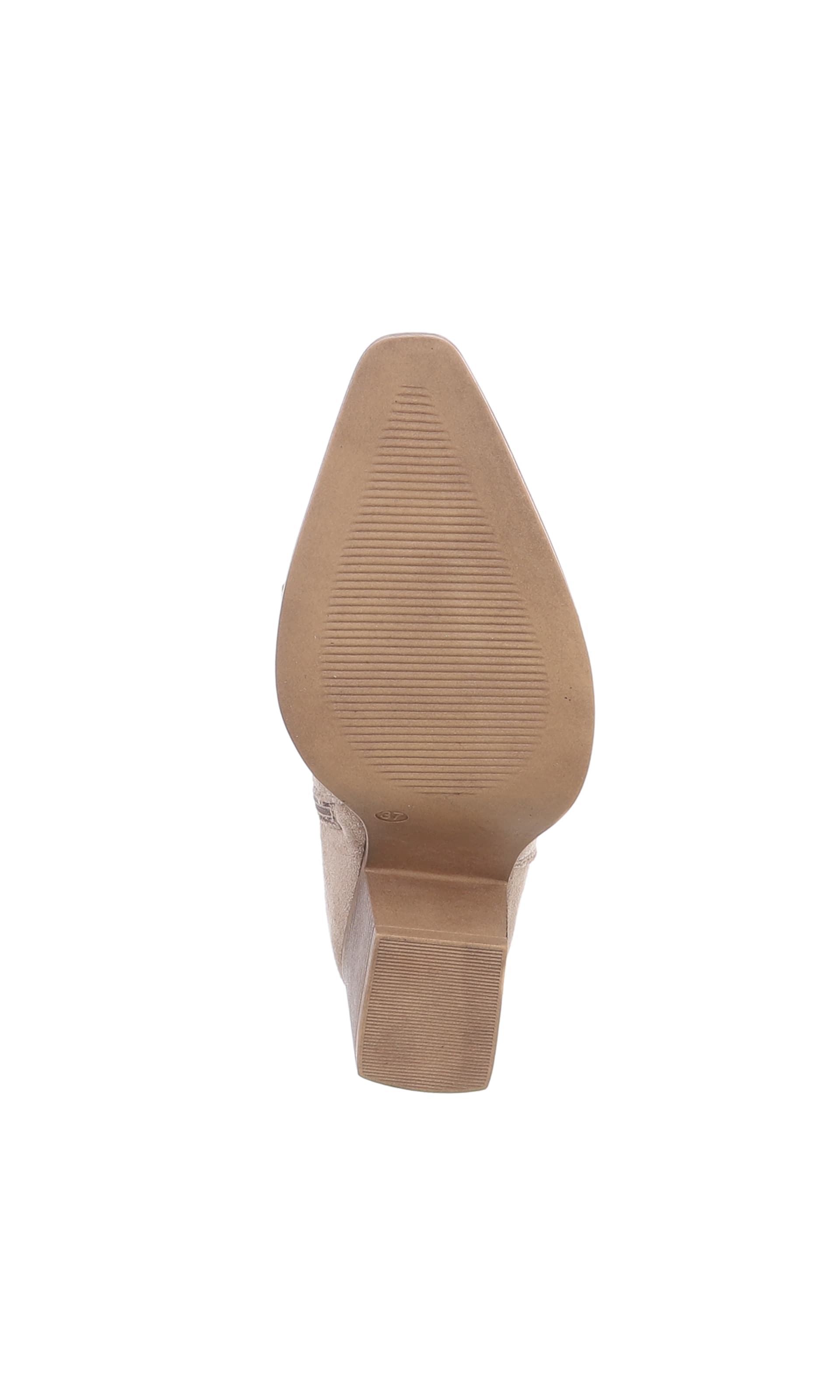 Ital-Design Cowboy Boots in Beige