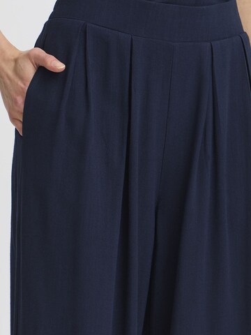 Wide Leg Pantalon 'FRATEL' Fransa en bleu