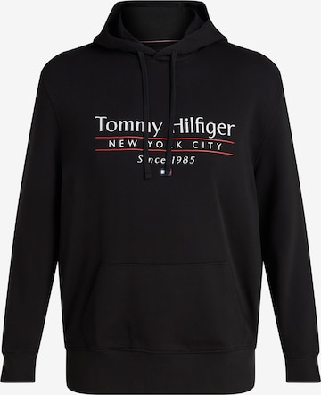 Tommy Hilfiger Big & Tall Sweatshirt in Schwarz: Vorderseite