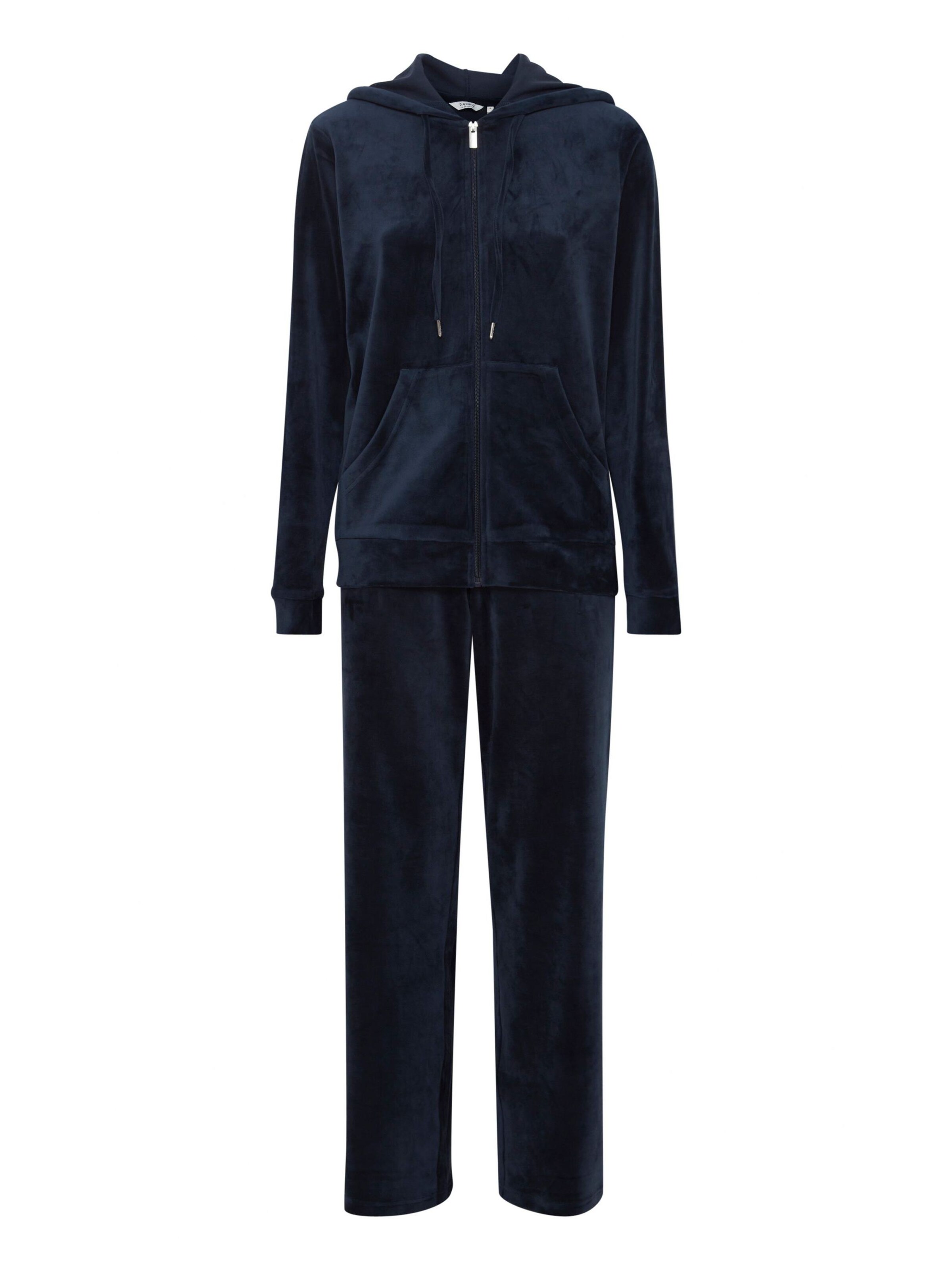 b.young Joggingpak ' BYMitza ' in Blauw: voorkant