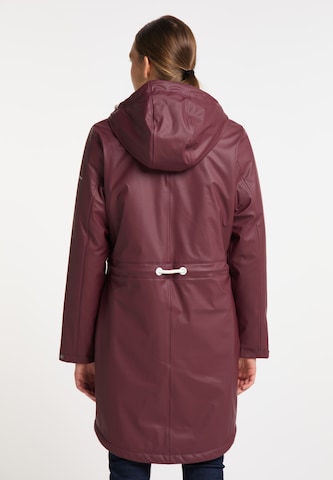 Manteau mi-saison DreiMaster Maritim en rouge