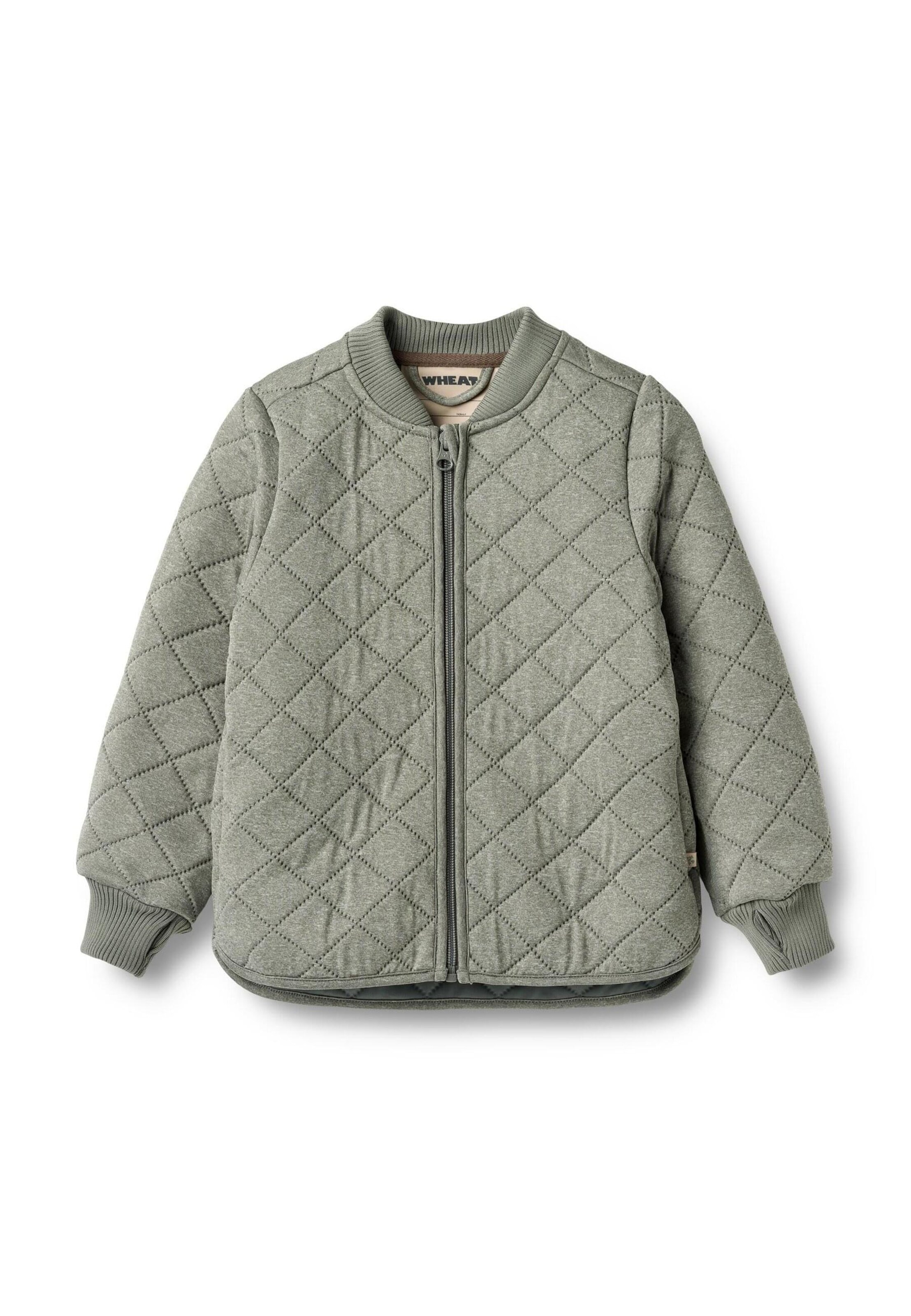 WHEAT Přechodná bunda 'Loui' – zelená: přední strana
