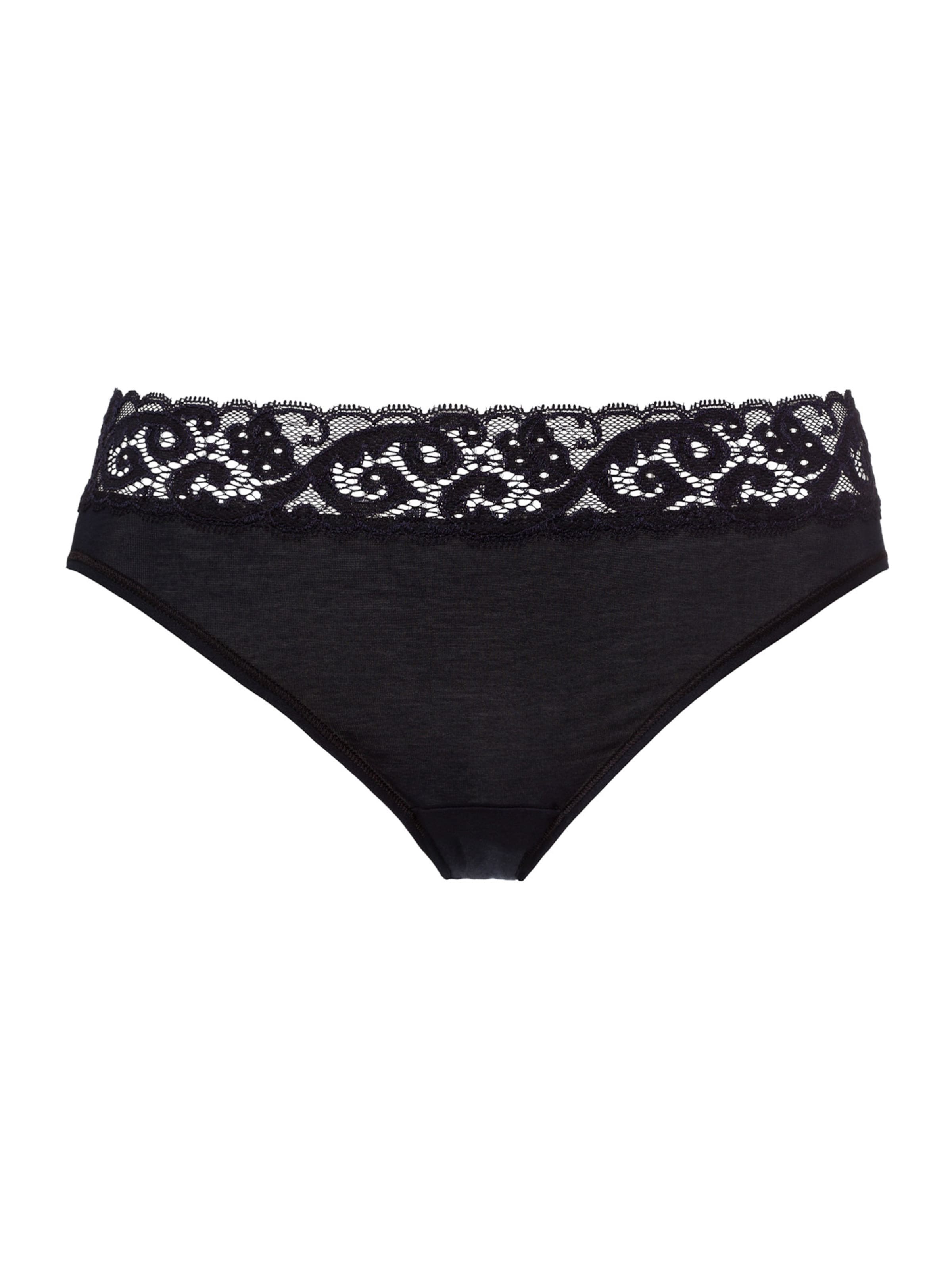 Hanro - Cueca ' Moments ' em preto: frente