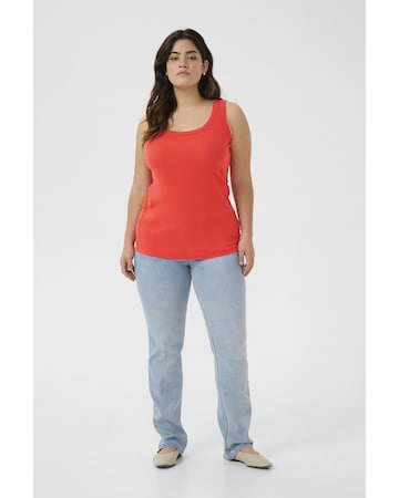 KAFFE CURVE Top in Rot