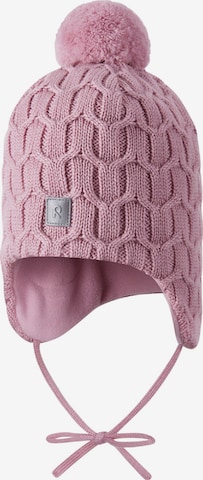 Reima Beanie 'Nunavut' in Pink: front