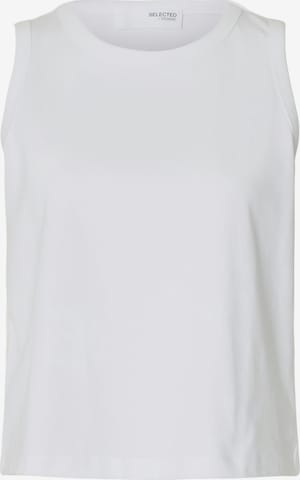 SELECTED Top 'SLFEssential' in Wit: voorkant