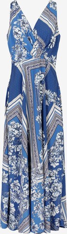 Morgan فستان صيفي بلون أزرق: الأمام