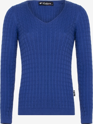 DENIM CULTURE Pullover 'BEATRICE' in Blau: predná strana